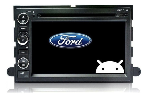 Android 9.0 Dvd Gps Ford Mustang Lobo Explorer Edge Rádio Hd