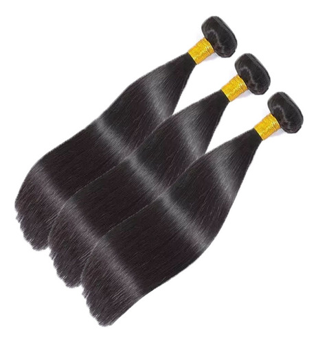 50.8 Cm Pelo 1bundle Recta Cabello Humano De Imitaciones 3p