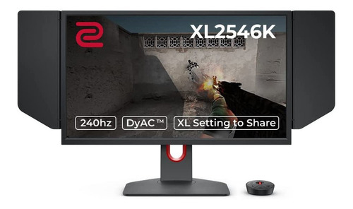 Monitor Gamer Benq Zowie Xl-k Series Xl2546k Lcd 24.5  Preto 100v/240v