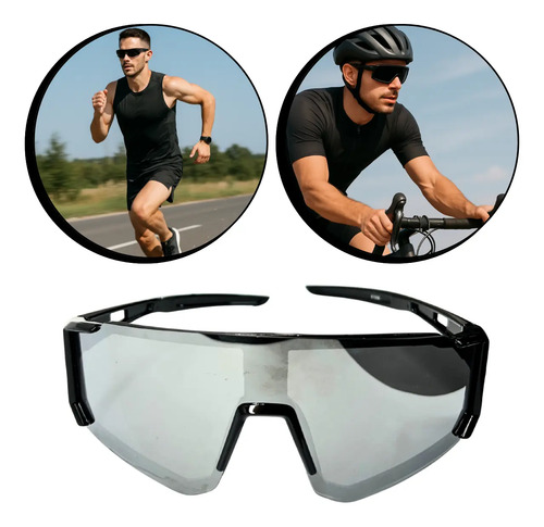 Óculos De Sol Pedal Bike Corrida Caminhada Baixa Lente Uv400 | MercadoLivre