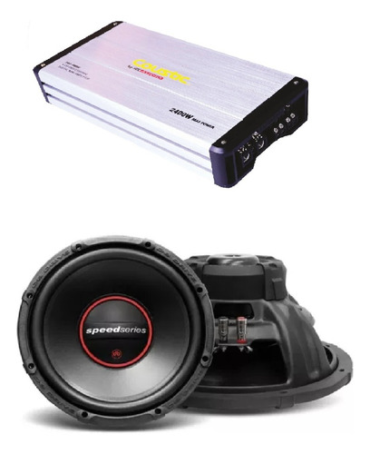 Paquete Subwoofer Db Drive Spx10s4+amplificador Pro-1mini