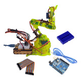 Brazo Robotico Kimo Kit Control Pc + Arduino - Edición Verde