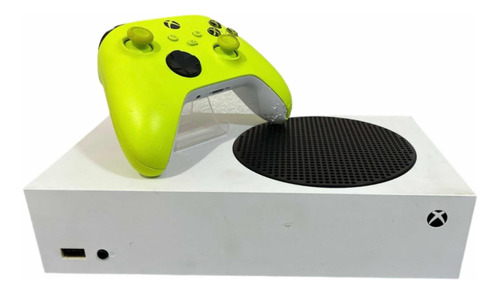 Xbox Serie S Con Control Verde Detalles En El Control.