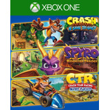 Crash + Spyro Triple Play Bundle Xbox One Digital Arg