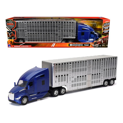 New Ray 1:32 Trailer Kenworth T680 Next Gen Jaula Ganadera | Meses sin interés