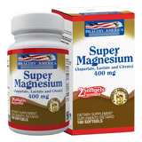 Super Magnesio 400mg X 100 Softgel