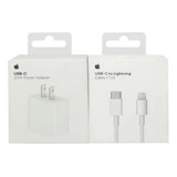 Cargador Turbo iPhone 11 14 Pro Max + Cable De Regalo 20w