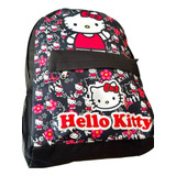 Mochila Mediana Hello Kitty Porta Notebook