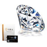 Gema Moissanite 7mm (1.2ct) Color D Claridad Vvs1 C2 Cristal