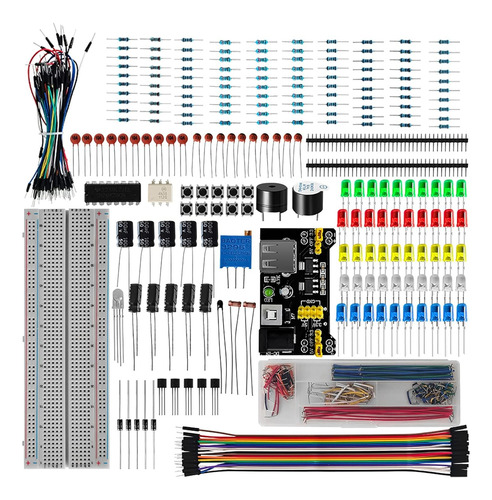 Kit Componentes Electrónicos Para Arduino, Raspberry Pi