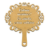 4x Placa De Casamento Pagem Daminha Realeza Mdf Crú