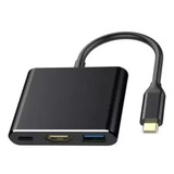 Convertidor Tipo C A Hdmi - Usb 3.0 - Tipo C