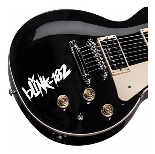 Adesivo Blink-182 Guitarra Notebook Carro Moto 2 Unids