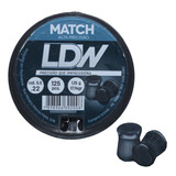 Chumbinho Match Ldw Carabina 5.5 Alta Precisao C/ 125 Chumbo