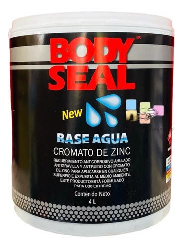 Recubrimiento Body Seal Anti Gravilla Base Agua Galón