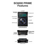 Controlador Dj Denon Sc6000 Negro