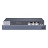 Switch 16 Portas Poe Hikvision Gigabit Ds-3e0518p-e/m