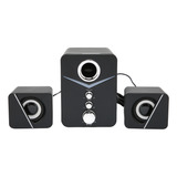 Altavoz D221 Computadora Deep Bass De 2.1 Canales Mini Deskt