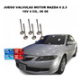 Juego Valvulas Motor Mazda 6 2.3 16v 4 Cil. 06 08 Mazda 6