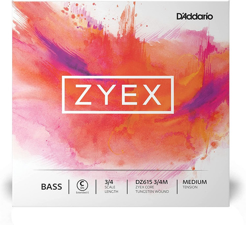 Cuerda Zyex Bass Single C Extended E, Escala 34, Tensiã...