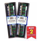 Memória Kingston Ddr3 2gb 1333 Mhz Desktop Kit 02 Unid