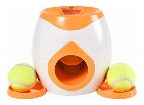 Juguete Interactivo Para Perros Con Lanzador De Tenis