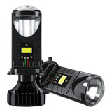 Lente De Proyector 4x H4 Bi-led, 20000 Lm, 80 W, Automobiles