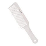 Pente Clipper Comb Branco - Carbono Antiestático