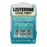 Listerine Cool Mint 72 Pastilhas Importado 3 Pocket 