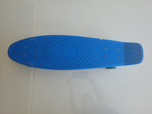 Skate Cruiser Creme Azul 69cm