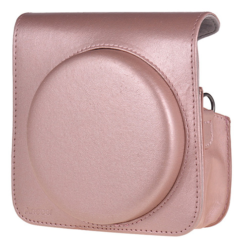 Funda De Piel Para Cámara Fujifilm Instax Rosa