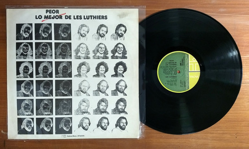 Les Luthiers Lo Peor Mejor 1976 Disco Lp Vinilo