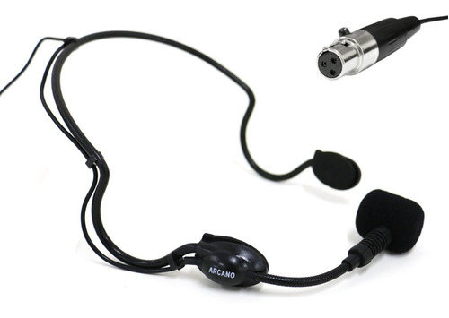 Microfone Arcano Auricular Headset  Wz-1000 (min3p) 3 Pinos