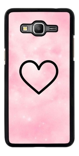 Funda Para Samsung Galaxy Corazon Mujer Tumblr Rosa Nubes