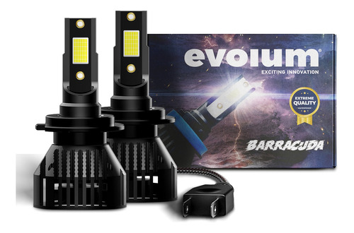 Auto Faros Led Evolum Kit Auxiliares B5 H1 H3 H7 9005 9006