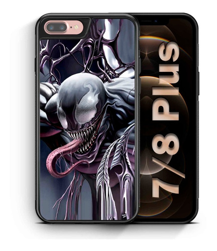 Funda Protectora Para iPhone Venom Spiderman Tpu Case 