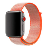 Malla Correa Nylon Para Apple Watch 38 40 42 44mm Sport 