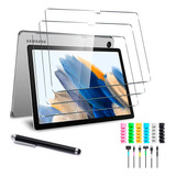 Película P/ Tablet Tab A8 10.5 X200 X205+caneta Kit Protetor