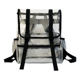 Mochila G Clear Con Correas Reforzadas Y Accesorio Frontal P