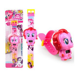 Reloj Niñas Digital Retractil Pinkie Pie