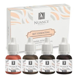 Kit Essential Nuance Pigmentos Híbrido Micropigmentação
