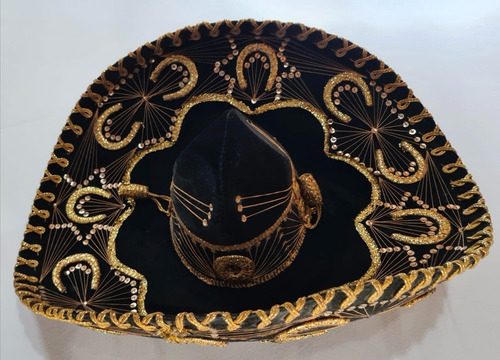 Sombrero Charro Mexicano Bordado Original