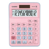 Calculadora De Escritorio De 12 Dígitos Rosa Mx-12b-pklb - Casio