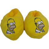 Pantuflas Homero Simpson  Talle Adulto 