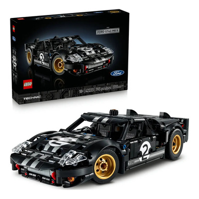 Figura Armable Technic Auto De Carreras Ford Gt40 Mkii De 1966 42223 Lego® | Envío gratis