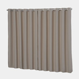 Cortina Corta Luz 2,80 X 2,30 Blackout Para Porta Sala Luxo 