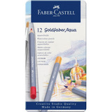 12 Colores Acuarelables Profesional Goldfaber Faber Castell