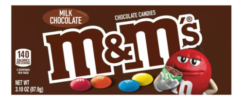 M&m Caja 87.9g Chocolates Usa