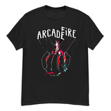 Polera Unisex Arcade Fire Musica Fuego Algodon Estampado