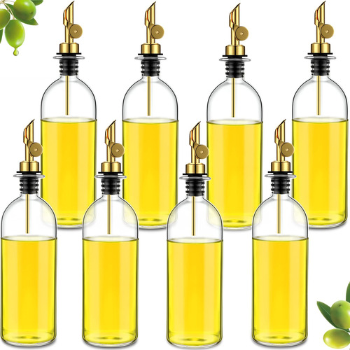 Thenshop 8 Botellas Dispensadoras De Aceite De 17 Onzas Con 